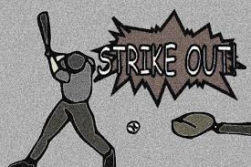 strike out